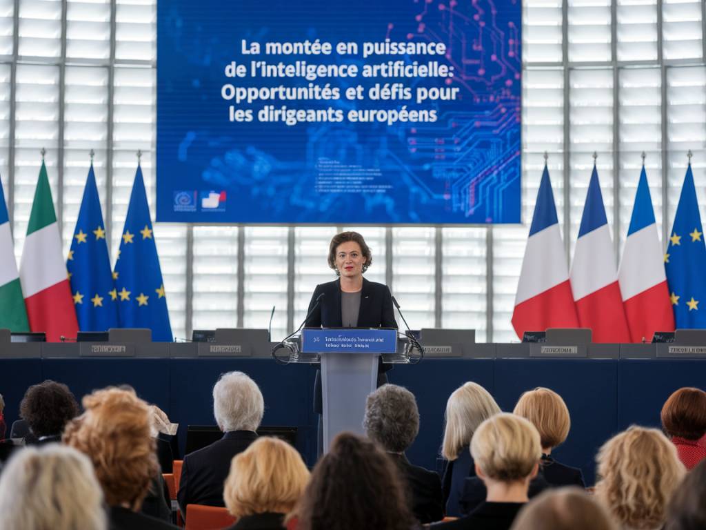 La montée en puissance de l’intelligence artificielle générative : opportunités et défis pour les dirigeants européens